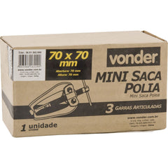 Extrator saca polia 3 garras 70mm mini articulado Vonder