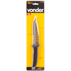 Faca esportiva multiuso 280mm aço inox fe280 Vonder