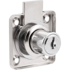 Fechadura para gaveta 22mm cromado Vonder