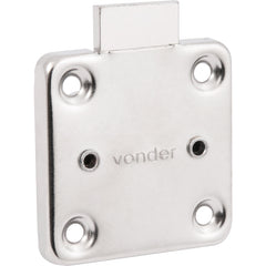 Fechadura para gaveta 22mm cromado Vonder