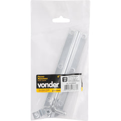 Fechadura redondo 3" aço carbono zincado cart 1 peça Vonder