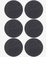 Feltro Adesivo Preto Redondo 38mm Com 6 Vonder