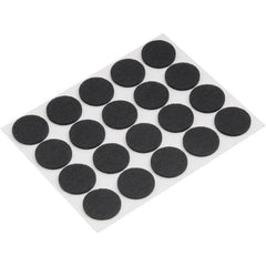 Feltro autoadesivo redondo 22mm com 20 peças Vonder