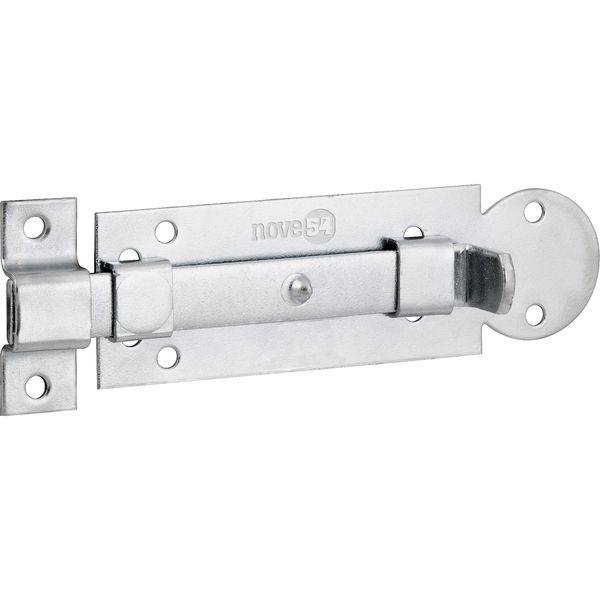 Ferrolho chato 3.1/2" leve zincado - Nove54