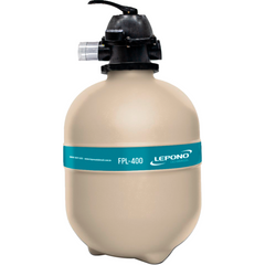 Filtro Piscina Lepono FPL400 50Mm Vazão Nominal 5500l/h até 56.000 Litros