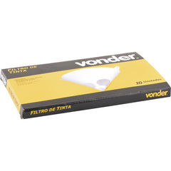 Filtro coador de tinta descartável com 10 peças Vonder