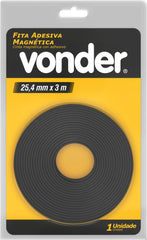 Fita Adesiva Magnética 25,4Mm Vonder