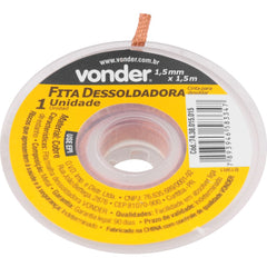 Fita/Malha Dessoldadora 1,5mm x 1,5m Vonder