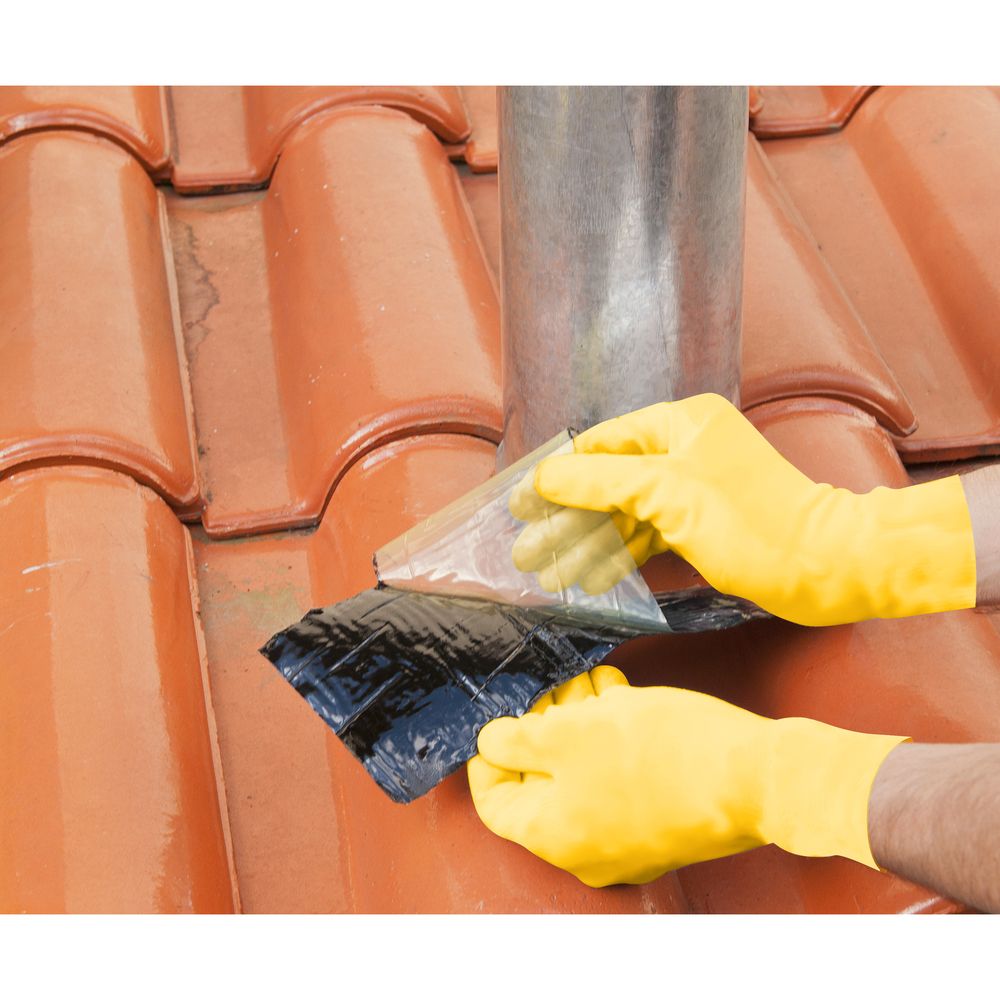 Fita adesiva impermeável 10cmx10m aluminizada Vonder