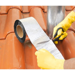 Fita adesiva impermeável 10cmx10m aluminizada Vonder