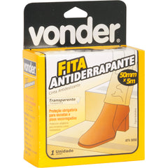 Fita antiderrapante 50mmx5m transparente Vonder