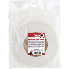 Fita dupla face espuma 19mmx1,5m branca - Nove54