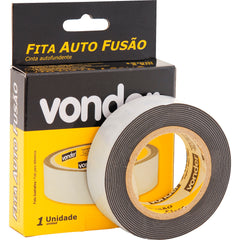 Fita isolante autofusão 19mmx2m preta - Vonder