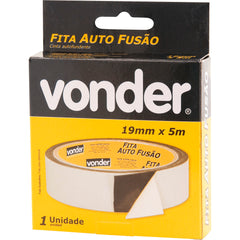 Fita isolante autofusão 19mmx5m preta - Vonder