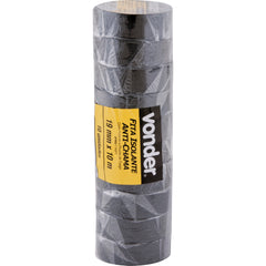 Fita isolante pvc 19mmx10m preta anti chama peça Vonder