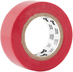 Fita isolante pvc 19mmx10m vermelha anti chama Nove54