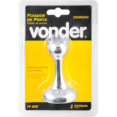 Fixador de Porta Cromado FP 808 Vonder