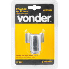 Fixador de Porta Cromado FP 200 Vonder