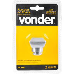 Fixador de Porta FP 440 Aço Escovado Vonder