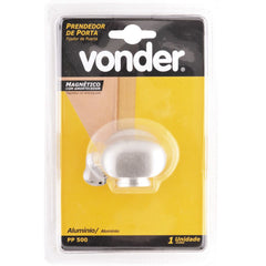 Fixador de porta magnético alumínio pp500 Vonder