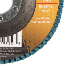 Flap Disco 115 mm Fibra de Vidro #Z40 Makita