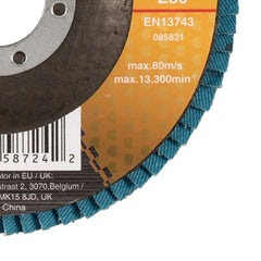 Flap Disco 115 mm Fibra de Vidro #Z80 Makita