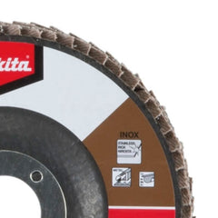 Flap Disco Makita 115mm Grão Z40 Desbaste de Metais B-55603