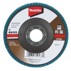 Flap Disco 115 mm Grão Z120 Makita D-63775