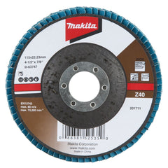 Flap Disco 115 mm Grão Z40 Makita D-63747