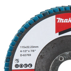 Flap Disco 115 mm Grão Z80 Makita D-63769