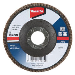 Flap Disco 115 x 22.23 mm Grão A80 Makita D-63454