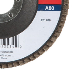 Flap Disco 115 x 22.23 mm Grão A80 Makita D-63454