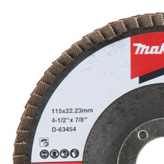 Flap Disco 115 x 22.23 mm Grão A80 Makita D-63454