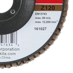 Flap Disco 125 mm Grão Z120 B-53958 Makita