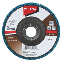 Flap Disco 125 mm Grão Z120 D-63812 Makita