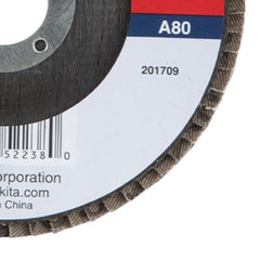 Flap Disco 125 x 22.23 mm Grão A80 Makita