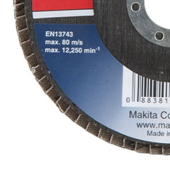 Flap Disco 125 x 22.23 mm Grão A80 Makita