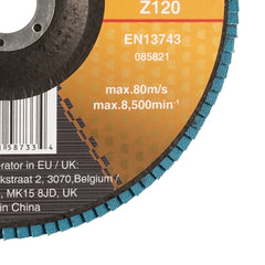 Flap Disco 180 mm Fibra de Vidro #Z120 Makita