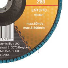 Flap Disco 180 mm Fibra de Vidro #Z80 Makita