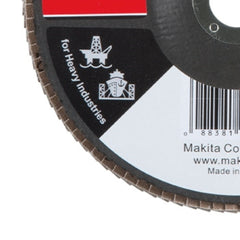 Flap Disco 180 mm Grão #Z80 Makita
