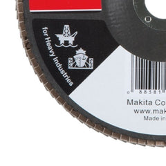Flap Disco 180 mm Grão #Z80 Makita