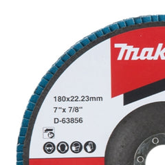 Flap Disco Grão Z120 180 mm Makita