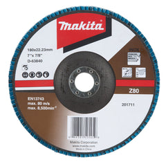 Flap Disco Grão Z80 180 mm Makita