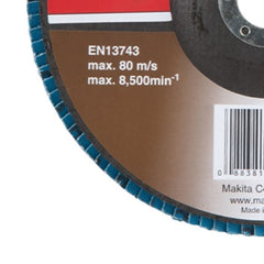 Flap Disco Grão Z80 180 mm Makita