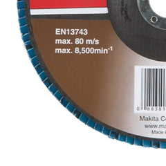 Flap Disco Grão Z80 180 mm Makita