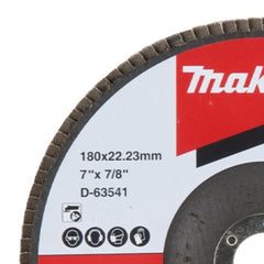 Flap Disco 180 x 22.23 mm Grão A120 Makita