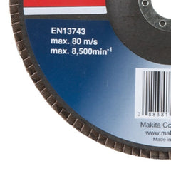Flap Disco 180 x 22.23 mm Grão A60 Makita