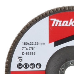 Flap Disco 180 x 22.23 mm Grão A80 Makita