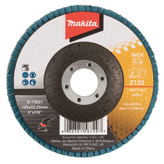 Flap Disco Plano 125 mm Z120 Makita