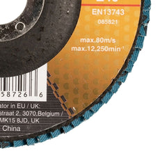 Flap Disco Plano 125 mm Z40 Makita